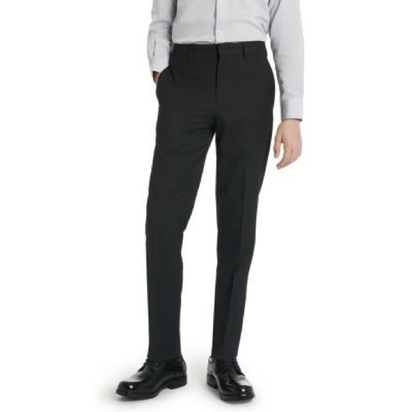 Collection By Michael Strahan NWT! Black Stretch Slim Fit Dress Pant Size 38 - Picture 1 of 14